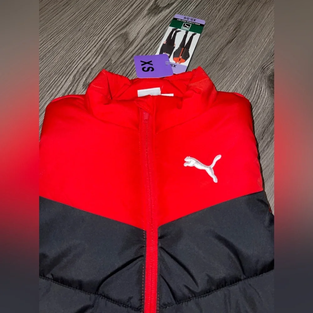 Boys Jacket /Vest‎ Bundle Urban Republic Faux Leather Jacket & Puma Vest … - Picture 12 of 16